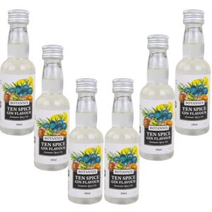 6X Hauraki Botannix Gin Ten Spice 50 ml aroma a esencia de cerveza casera - Imagen 1 de 4