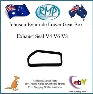 A Evinrude Johnson Gearbox Exhaust Housing Lower Seal V4 V6 V8 2/Stroke # 320961 - Picture 1 of 3