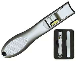 Professional Large Toe Nail Clippers Thick Toenails Heavy Duty Stainless Steel - Picture 1 of 10