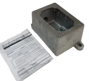 EATON Crouse Hinds EDS371 Single Gang Device Body for Hazardous Locations NEW - Picture 1 of 6