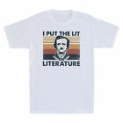 T-Shirt Vintage Short Literature Put Sleeve Allan The Lit Edgar Men's I In Poe