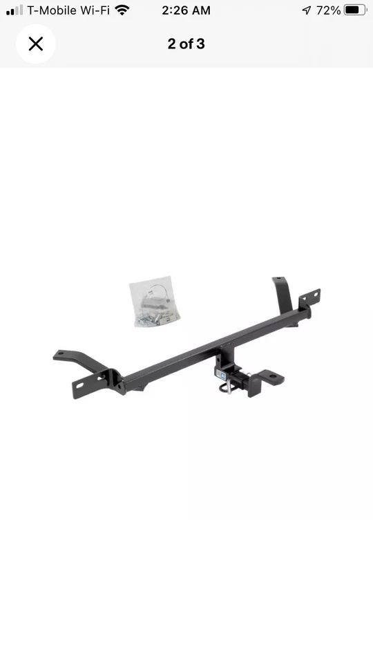 Enganche de remolque Draw-Tite 24925 Clase 1 para Volkswagen Golf 15-21 y 16-17 GTI Foto 1 de 1