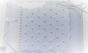 LILLIAN ROSE SCATTERED PEARL WEDDING GUESTBOOK - Picture 1 of 1