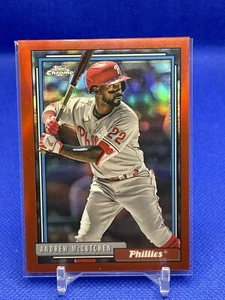 Actualización Topps 2021 - Andrew McCutchen - Lámina roja 23/70 - #TC92-37 - Imagen 1 de 2