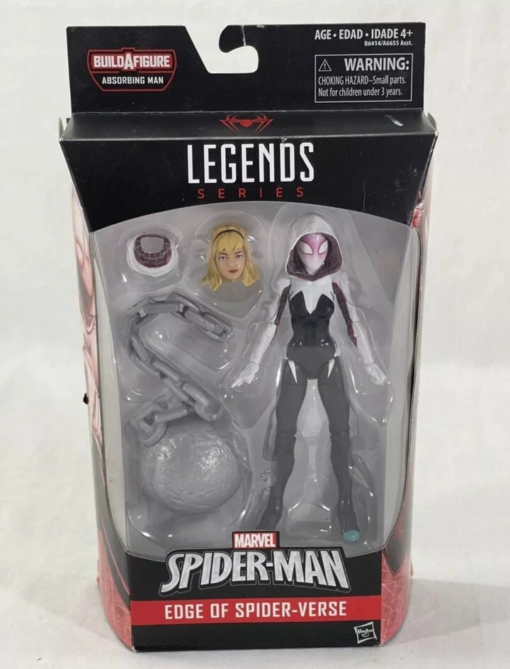Spider-Gwen Marvel Legends 2016 Hasbro Absorbing Man BAF Spiderverse - Image 1 of 1