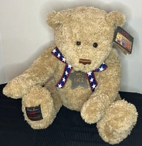 2002 Gund 20 Inch WISH BEAR Plush 100Th Anniversary of The Teddy Bear LARGE - Picture 1 of 8
