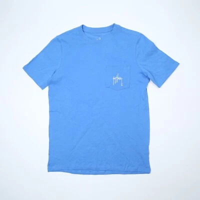 Guy Harvey Mens Graphic Crewneck T-Shirt Azure Blue Size S 4705 - Image 1 of 3