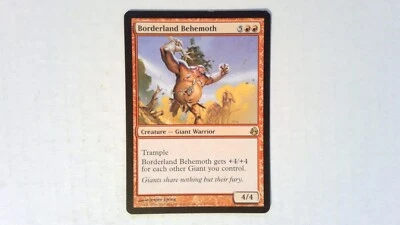 Borderland Behemoth	 Morningtide - Magic the Gathering Red - Image 1 of 2