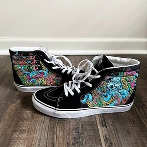 Zapatillas deportivas Vans Sk8-Hi negras de gamuza submarina de lona para hombre talla 11,5 VN0A4BV6RQ5 - Imagen 1 de 15