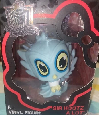 "FIGURA DE VINILO MONSTER HIGH SIR HOOTS-A-LOT NUEVA 2""" Foto 1 de 4