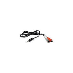 Hosa Stereo Y-cable Mini Male-Two RCA Males 10 ft.