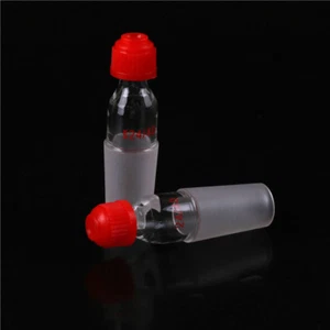 24/40 Glass Thermometer Adapter W/Thread Ground Scock Joint Lab Accessory H-vi - Picture 1 of 6