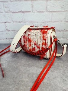 Authentic Alexander McQueen Vintage Shoulder Bag Tweed Leather - Picture 1 of 16