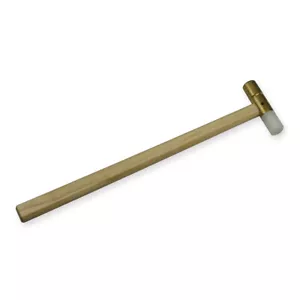 Cabeza de latón/plástico martilleo ligero para relojeros/joyería buena calidad - Imagen 1 de 2