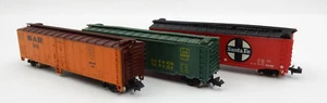 3 Spur N ZUGWAGEN: BAR 98 BANGOR, SANTA FE SHOCK CONTROL, GREEN MOUNTAIN SVC - Bild 1 von 12