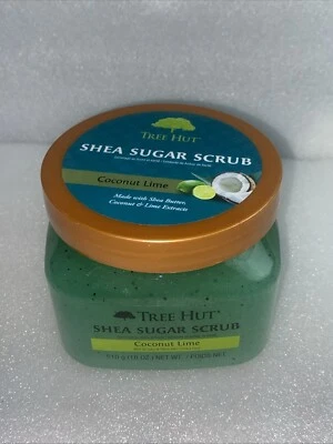 New Tree Hut Coconut Lime Shea Sugar Exfoliating and Hydrating Body Scrub, 18 oz - Image 1 of 2