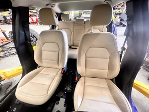 2017 2018 2019 Infiniti QX30 FRONT & REAR SEATS Leather Beige OEM 17 18 19 - Picture 1 of 11