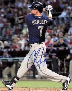 Chase Headley Padres Signed Auto 8x10 *4307