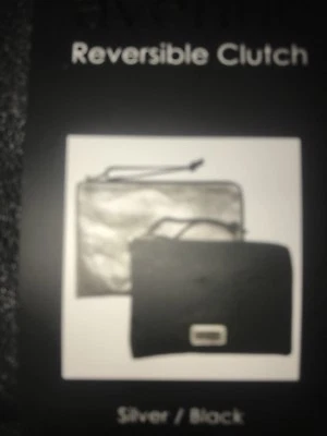 Bolso clutch reversible, ideal para salir por la noche o usar para iPad/tableta Foto 1 de 4