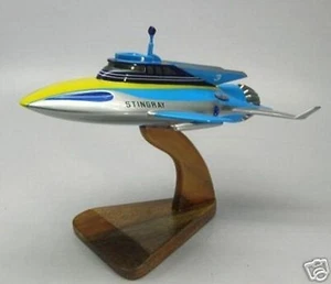 Stingray Anderson Submarino Thunderbird Escritorio Horno Madera Seca Modelo Pequeño Nuevo - Imagen 1 de 1