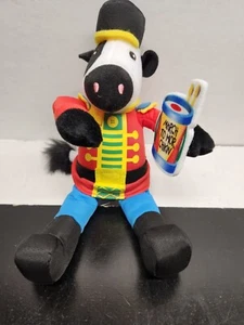 Chick-Fil-A Cow Plush Toy Marching Band Uniform Drum 9" Soft Collectible - Picture 1 of 8