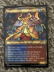 Najal, the Storm Runner Art Card Art Series: Dominaria United #307 Uncommon Holo - Bild 1 von 2