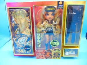 MGA Rainbow High Puppen * Marisa Golding Slumber Party * Gold Set NRFB - Bild 1 von 4