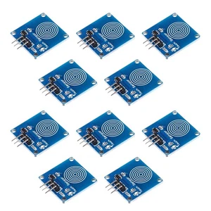 10Pcs TTP223B Digital Touch Sensor Module Capacitive Single Way Switch DIY Kit - Picture 1 of 12