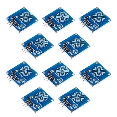 10Pcs TTP223B Digital Touch Sensor Module Capacitive Single Way Switch DIY Kit - Image 1 of 4