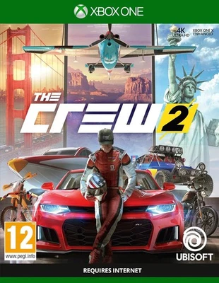 The Crew 2 Xbox One EXCELLENT Condition (PLAYS ON SERIES X) Racing - Image 1 of 4