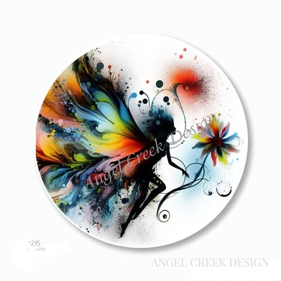 ESTILO PINTURA AL ÓLEO HADAS FIESTA FAVORES ÁLBUM DE RECORTES PEGATINAS SOBRE SELLOS ETIQUETAS Foto 1 de 2