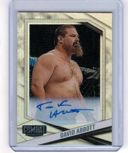 2025 Panini Combat Anthology David "Tank" Abbott Auto #25 - Picture 1 of 1