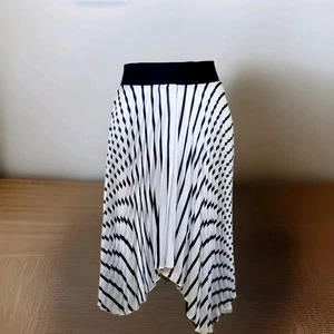 New with tag Zara, pleated striped skirt , Size S, versatile addition - Picture 1 of 5