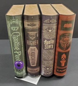 Disney 8in The Haunted Mansion Moving Spellbooks Battery Operated Tabletop Decor - Picture 1 of 9