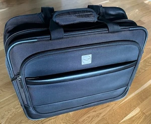 LUFTHANSA Trolly, Notebooktasche Schwarz, sehr guter Zustand!!! - Bild 1 von 6
