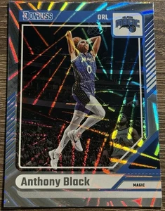 2024-25 Donruss Basketball Wedge Parallel Silver Anthony Black #60 - Picture 1 of 2