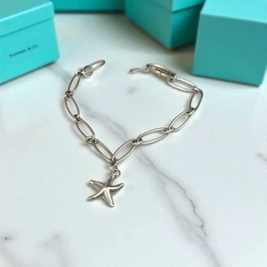 Bracciale Tiffany & Co Elsa Peretti Stella Marina Argento Ag925 Punzonato - Foto 1 di 7