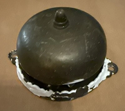 Antique Victorian Mechanical Doorbell - No Pull - Pat. July 4, 1874 - Image 1 of 4