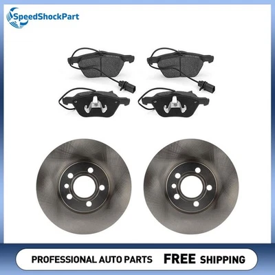 Juego de pastillas de freno de disco delanteras rotor de freno de disco para Volkswagen EuroVan 2001-2003 Foto 1 de 4