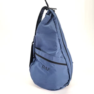 LL Bean Ameribag Healthy Back Bag Sling Backpack 19" M Purse Shoulder Blue 0GA32 - Picture 1 of 16