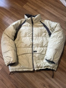 Helly Hansen Duck Down Feather Puffer Coat Reversible Size L - Picture 1 of 7