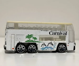 Carnival Cruise Lines Tour Double Decker Bus - White | Good Condition - Picture 1 of 6