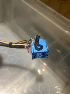 BMW Motorkabelbaum Kabelbaum Stecker BLAU AMP 967286 40 Pin 25cm Kabel DJ - Bild 1 von 8