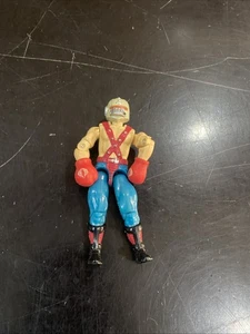 Action figure Gi Joe Big Boa Cobra Trainer 1987 Guantoni da boxe Rosso - Foto 1 di 2