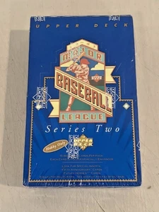 1993 Upper Deck Major League Baseball Series 2 MLB Complete Box - NEW - Picture 1 of 4