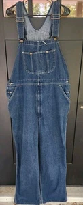 Vintage Sears Roebuck Denim Latzhose Herren 46 x32 - Bild 1 von 10