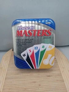 Phase 10 Masters Edition Card Game Collectible Tin 2009 Cards Sealed - Picture 1 of 7