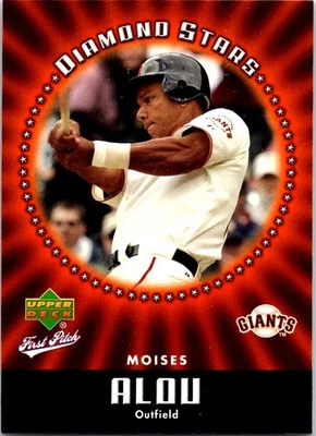 2006 Upper Deck First Pitch #DS-28 Moises Alou Diamond Stars - Image 1 of 2
