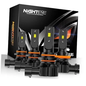 Luz antiniebla 9005 9006 - 20000LM 6500K 9005/HB3 haz alto 9006/HB4 bajo 9005 y 9006 - Imagen 1 de 8
