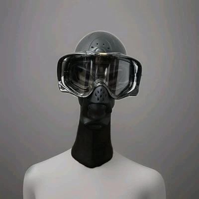 NUEVAS Gafas Oakley Crowbar MX Doradas y Negras De Colección Lente Extra Antiniebla Transparente M/L Foto 1 de 4